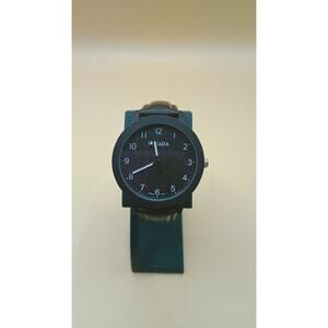 Strada Mens Faux Leather Watch